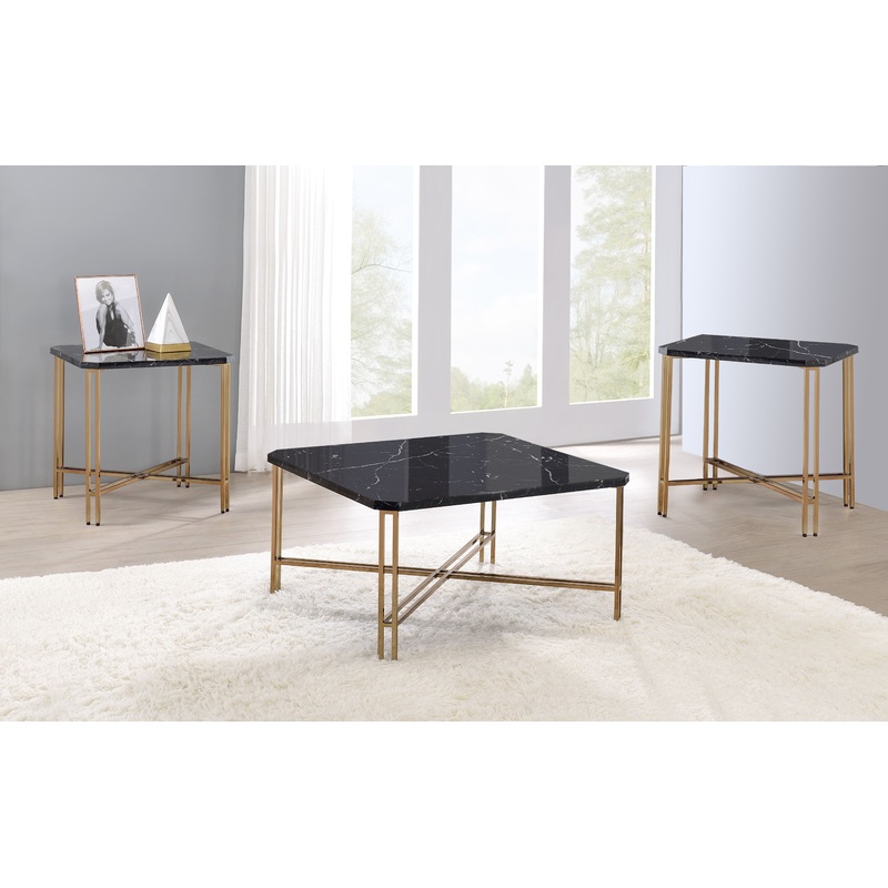 Daxton – 3 Piece Table Set – Black