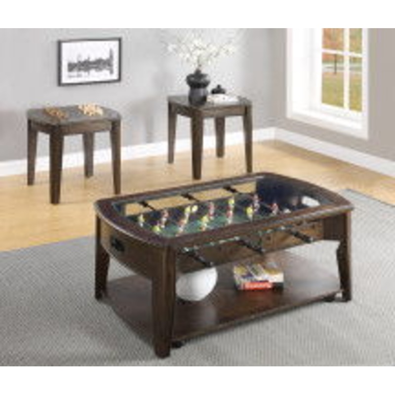 Diletta – 3 Piece Table Set – Brown