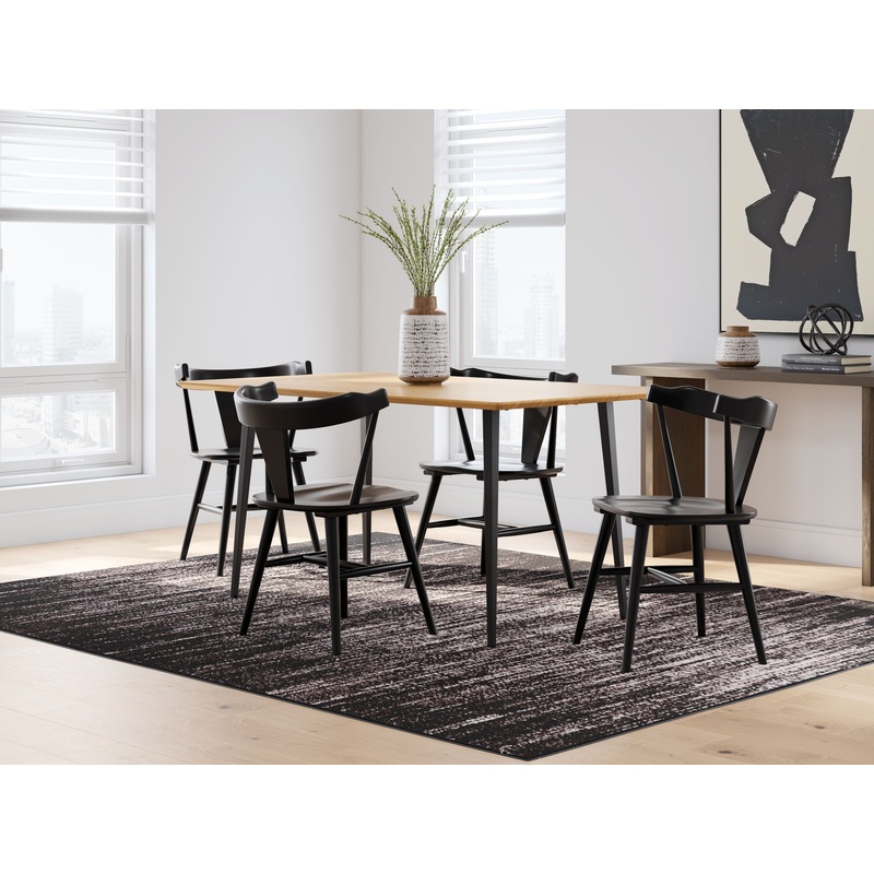 Gretlynn – Dining Room Set|Light Brown|5 Pc. Table, 4 Chairs|7 Pc. Table, 6 Chairs