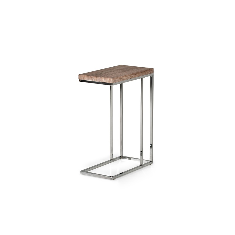 Lucia – Chairside End Table – Brown