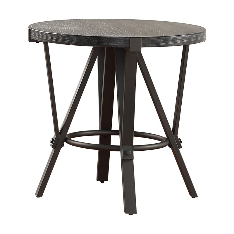 Portland – End Table – Gray