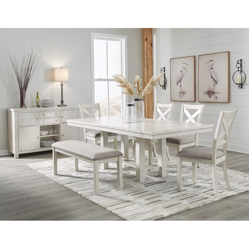 Robbinsdale – Rectangular Dining Room Extension Table Set