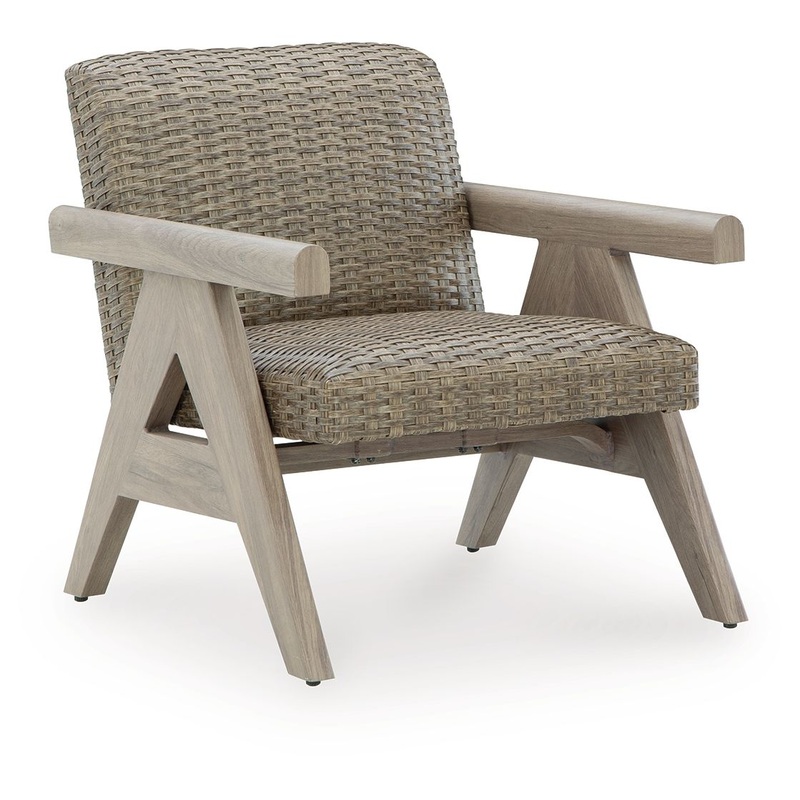 Cliff Trails – Rocking Lounge Chair – Beige