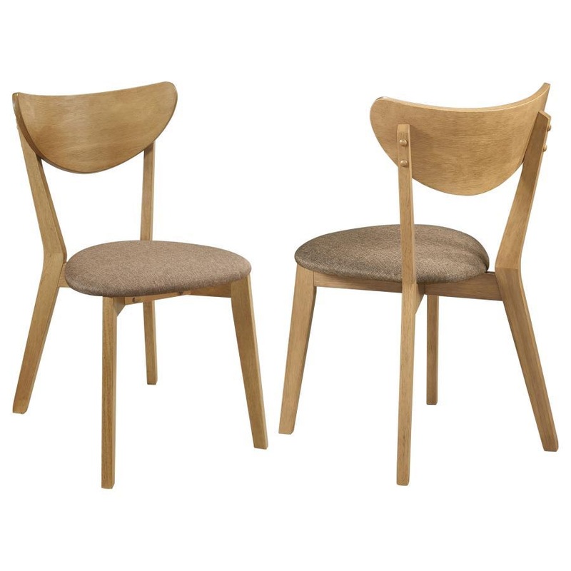 Elowen – Wood Dining Side Chair (Set of 2) – Light Walnut