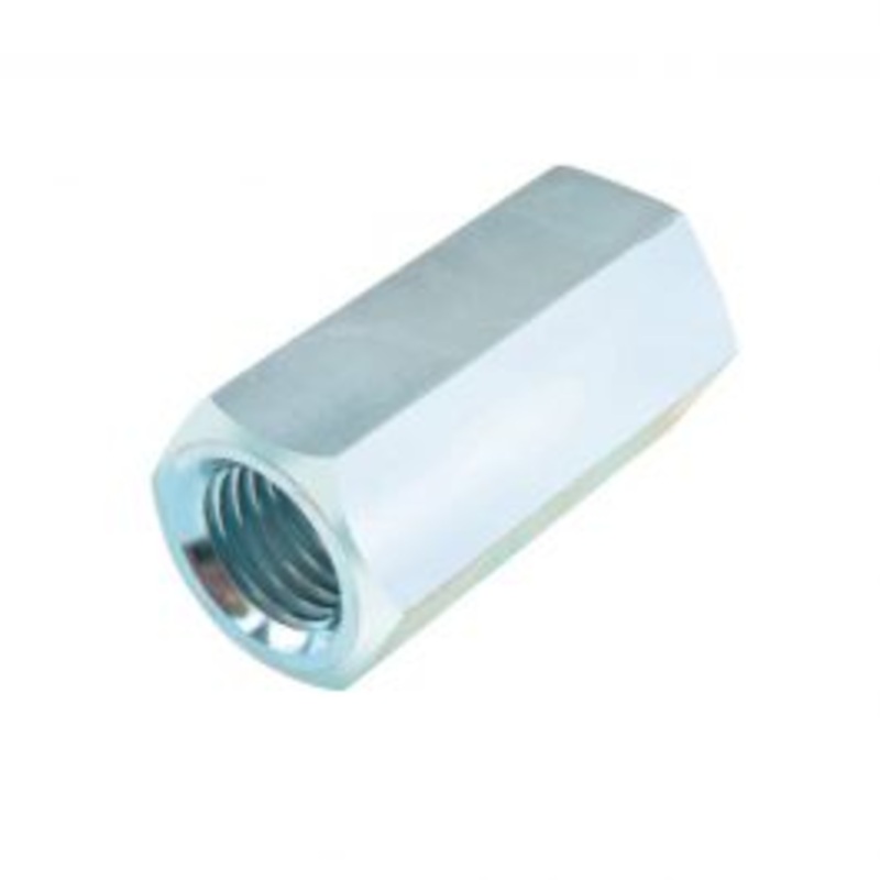 STEEL HEXAGON JOINT NUT 10 MM, 2 PIECES