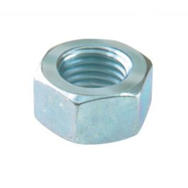 STEEL HEXAGON NUT 10 MM, 8 PIECES