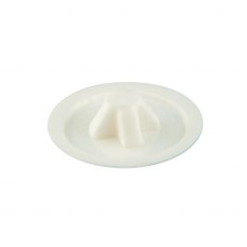 WHITE PLASTIC SCREW COVER DIAM.4,5 MM , 40 PIECES