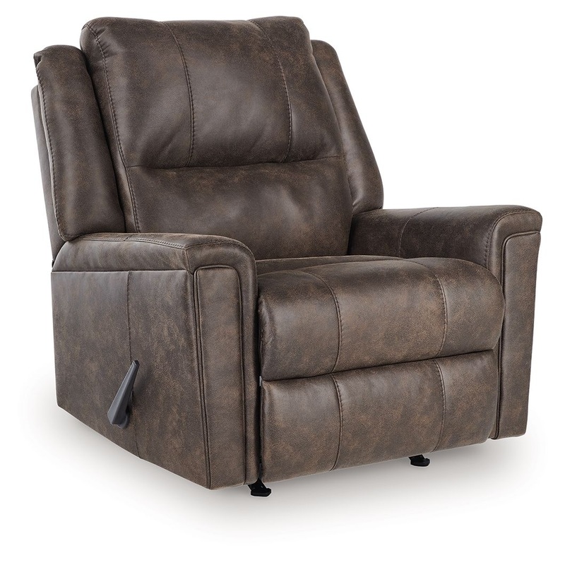 Lixtowel – Rocker Recliner|Light Brown|Dark Brown
