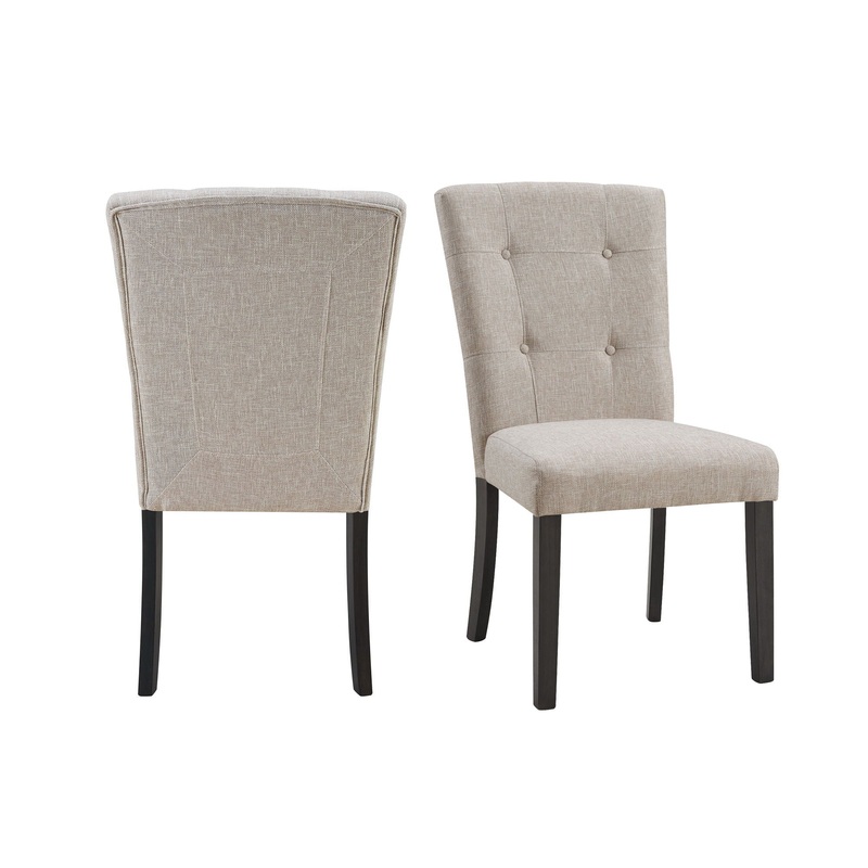 Lexi – Tufted Upholstered Chair (Set of 2) – Espresso