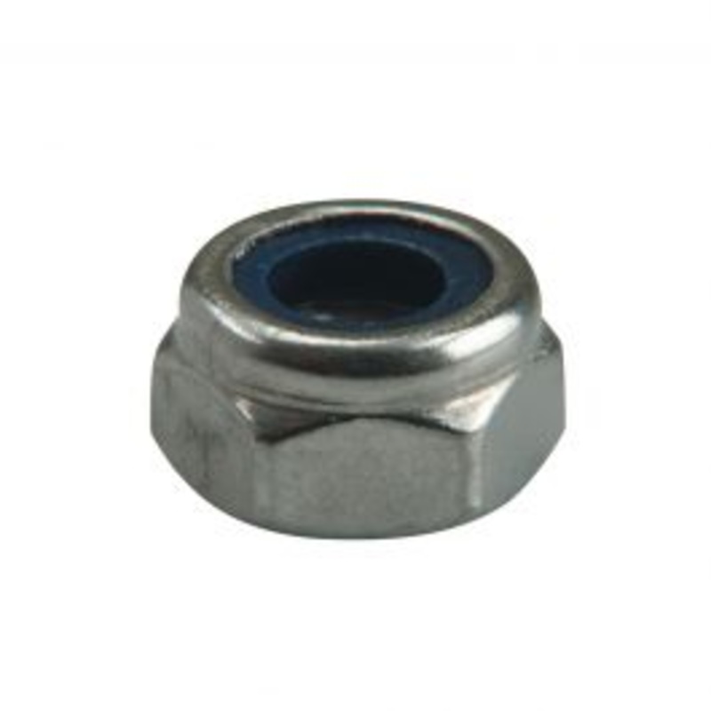 15 STAINLESS STEEL SELF-LOCKING NUTS A4 DIAM 6