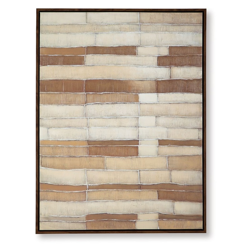 Kalanmore – Wall Art – Brown / Tan / White