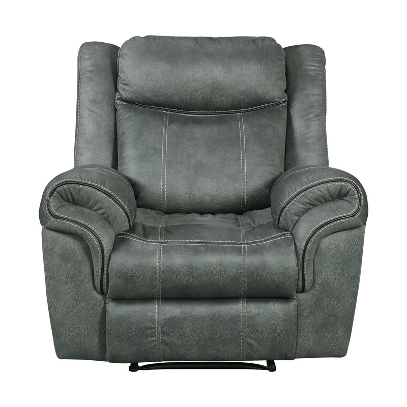 Sorrento – Glider Recliner|Dark Brown|Dark Gray