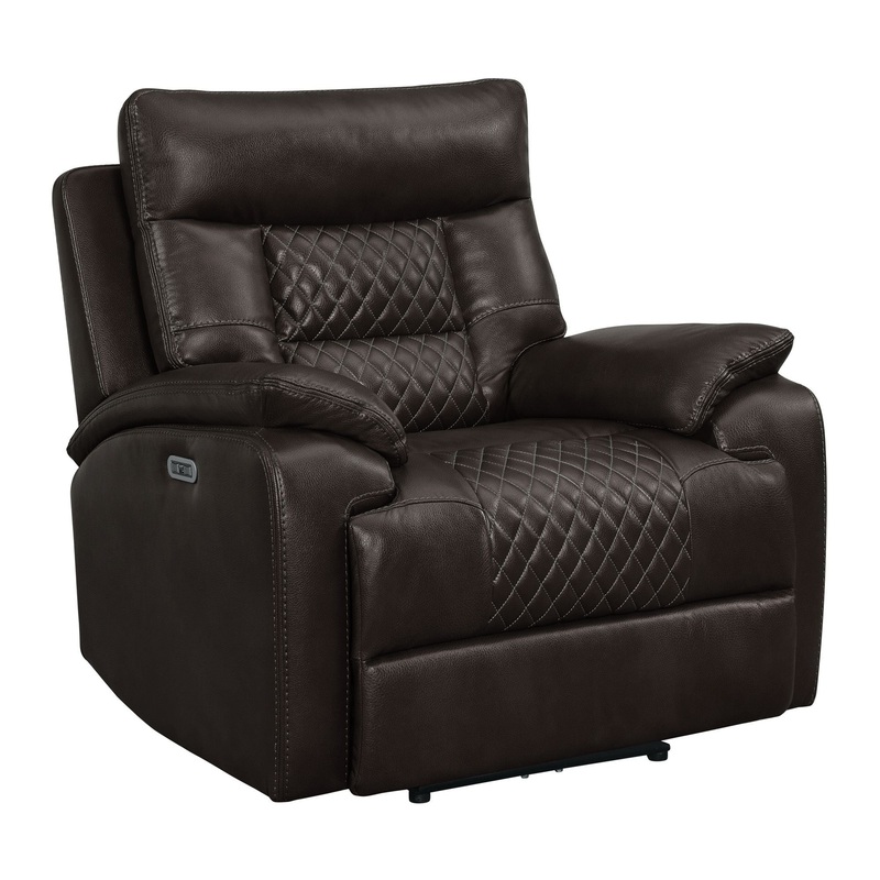 Trinidad – Power Recliner|Dark Brown|Dark Gray