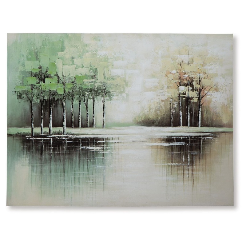 Garlenridge – Wall Art – Green / Tan / White