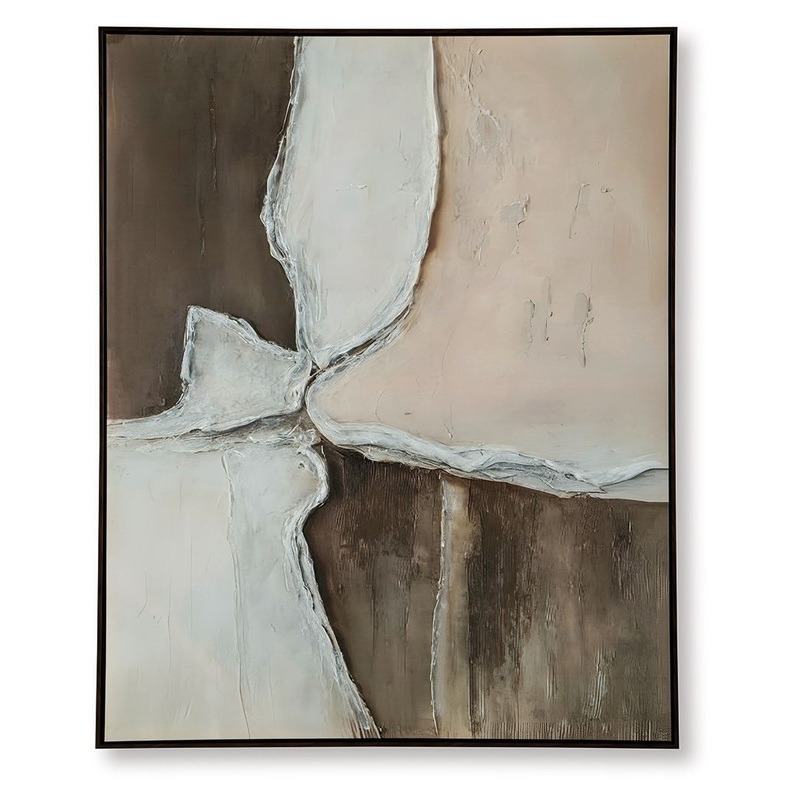 Junward – Wall Art – Brown / Tan / White