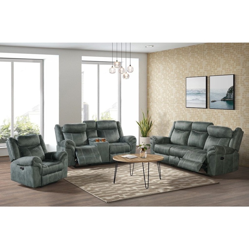 Sorrento – Living Room Set|Dark Brown|Dark Gray|3 Pc. Sofa, Loveseat, Chair|2 Pc. Sofa, Loveseat