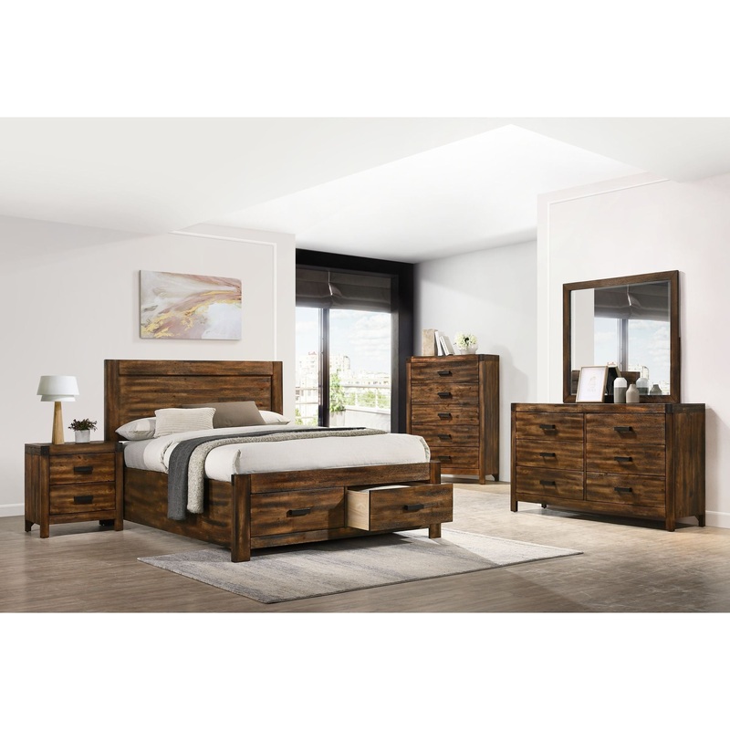 Warner – Platform Storage Bedroom Set