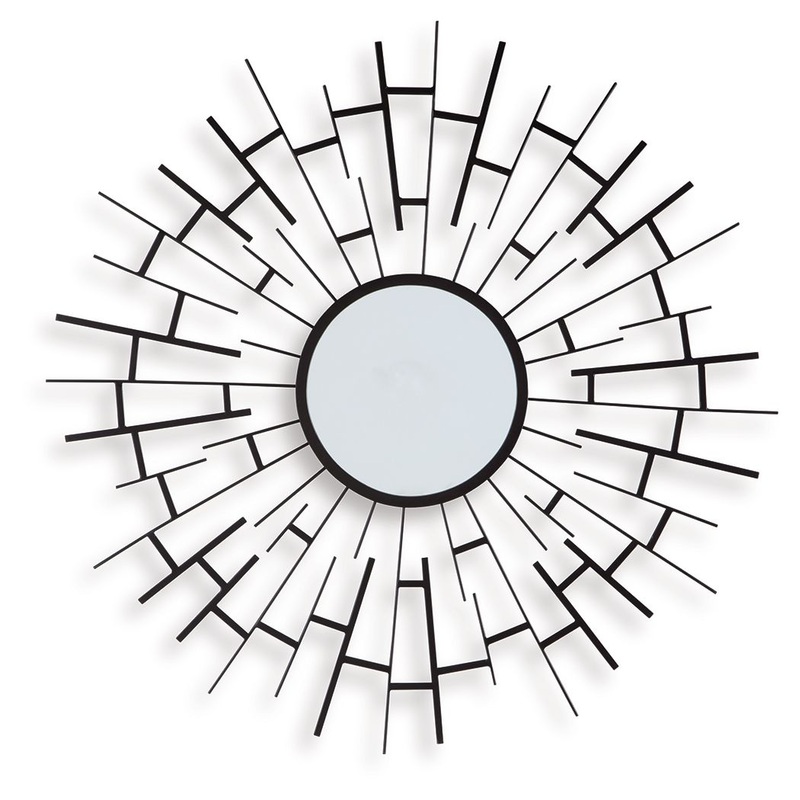 Garrenworth – Accent Mirror – Black