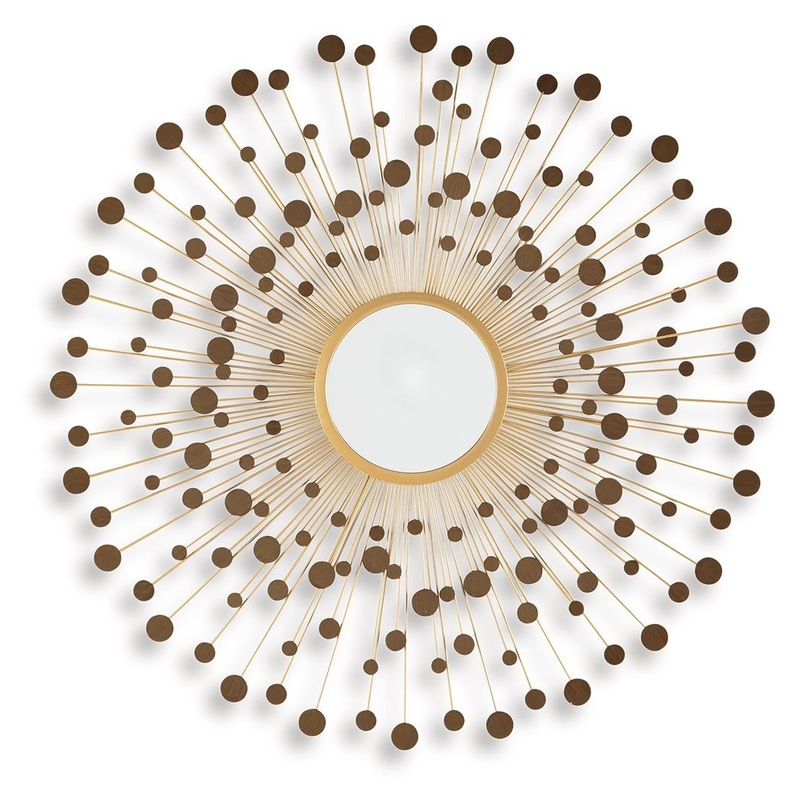 Morwenna – Accent Mirror – Bronze / Gold Finish