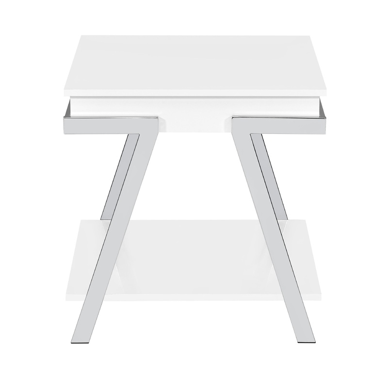 Zena – End Tables – White