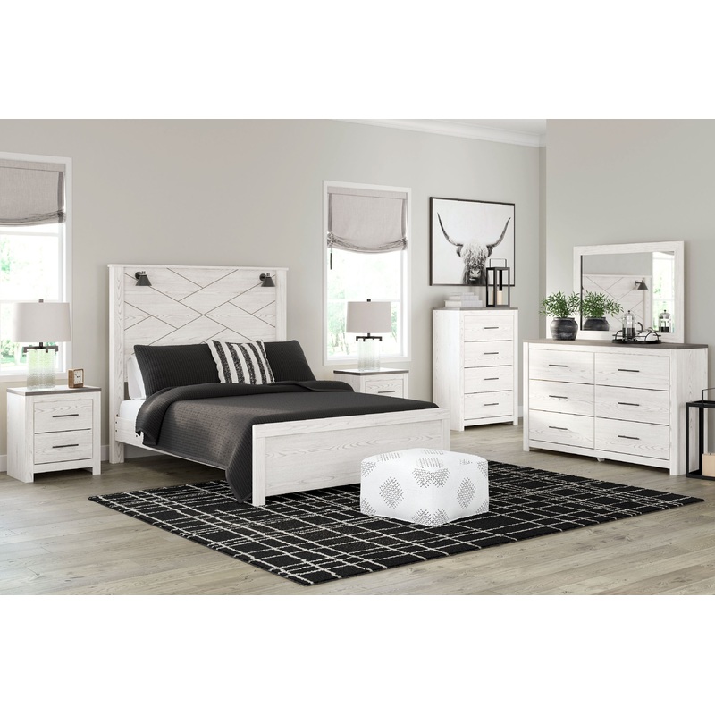 Gerridan – Panel Bedroom Set With Sconces