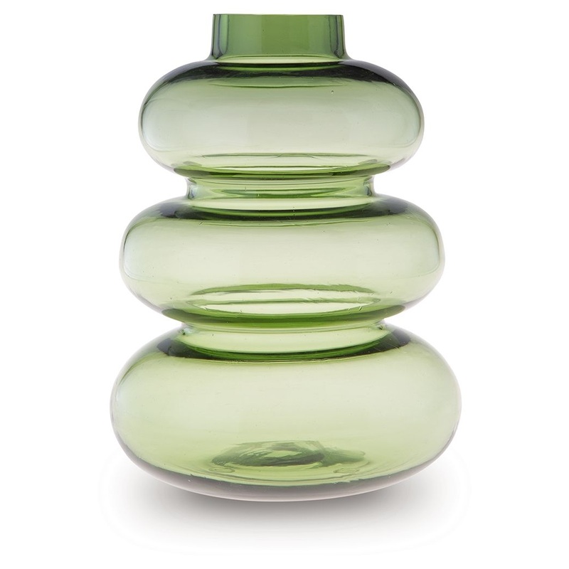 Renethorne – Vase|Green|6″W x 6″D x 12″H|7″W x 7″D x 9″H