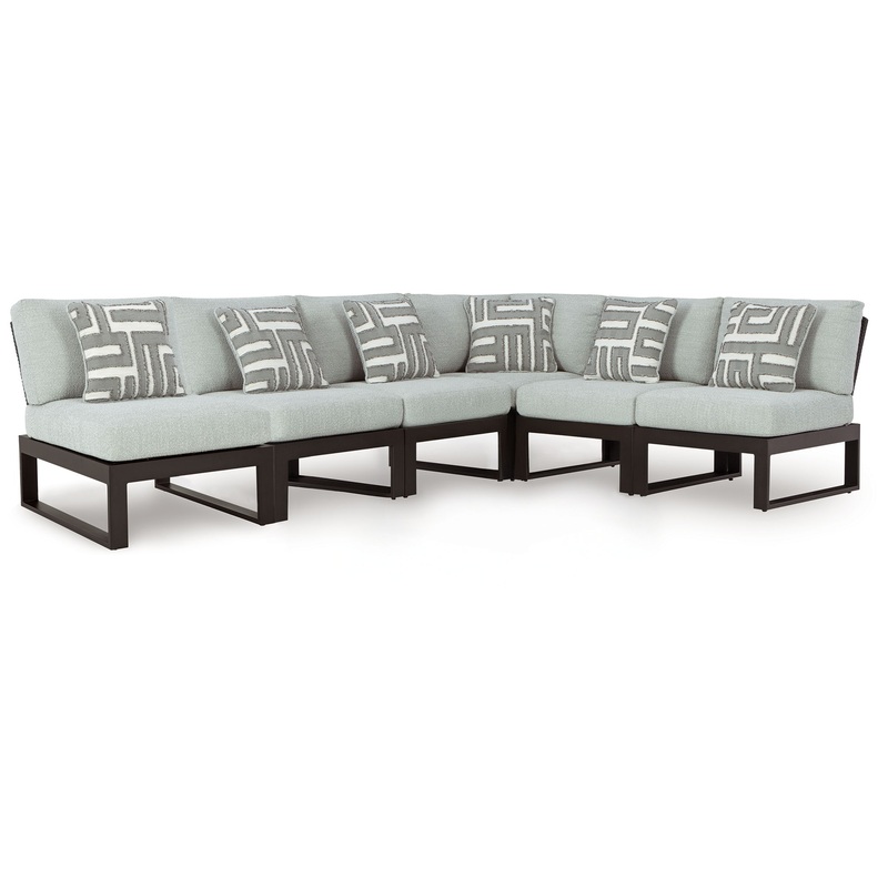 Beachloft – Outdoor Sectional|Black|3 Pc. Sectional|5 Pc. Sectional|6 Pc. Sectional|2 Pc. Sectional