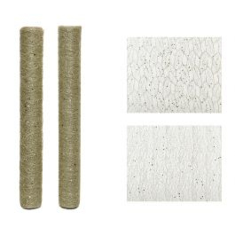 GOLD ORGANZA ROLL L200X35 CM