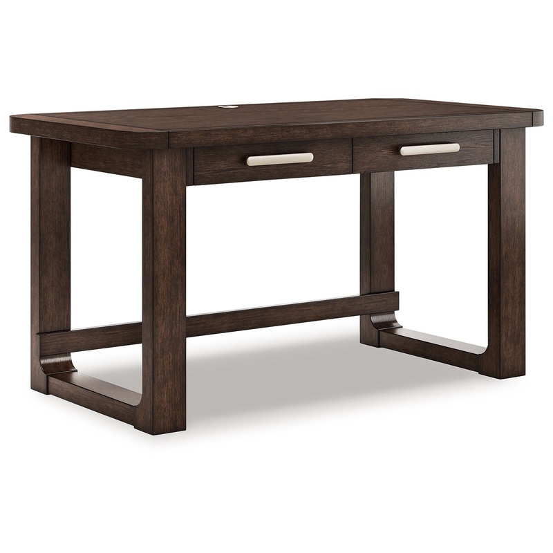 Breckington – Home Office Desk – Dark Brown