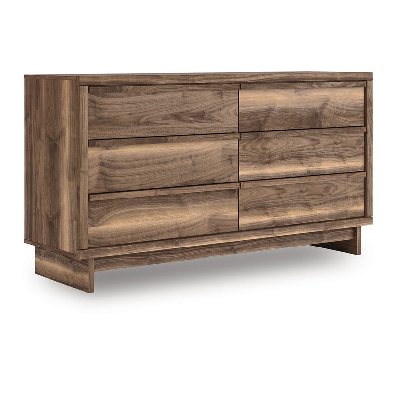 Chirason – Six Drawer Dresser – Brown