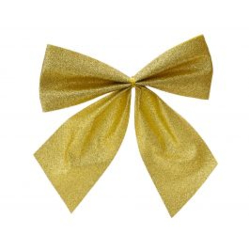 5 GOLD BOWS 5 CM