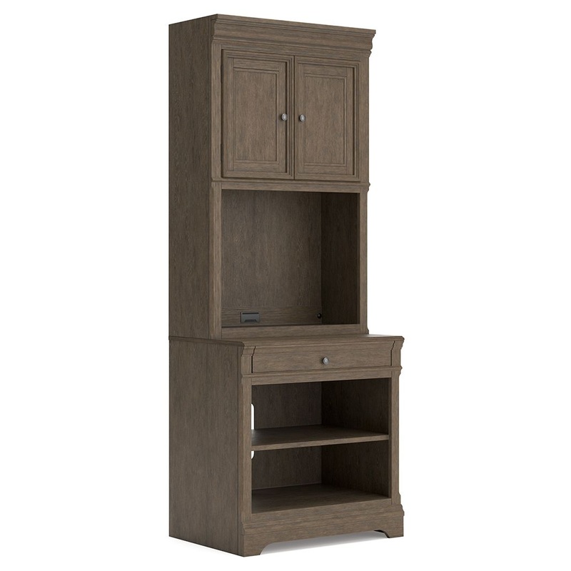 Janismore – Bookcase – Weathered Gray