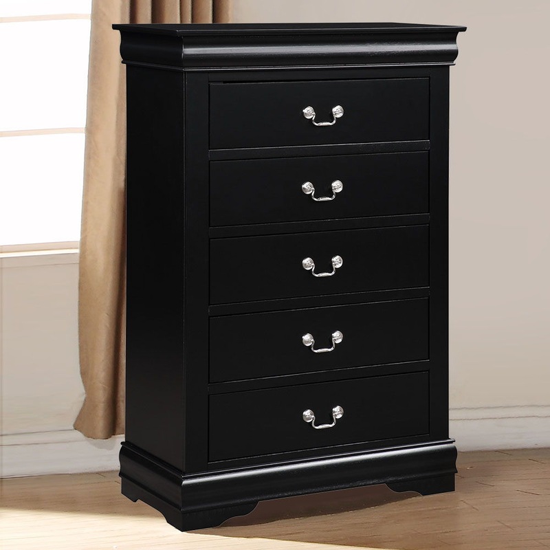 Louis Philippe – Chest|Black|Antique Gray|White|Platinum|Dark Gray