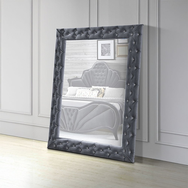 Dante – Accent Floor Mirror|Blue|Gray