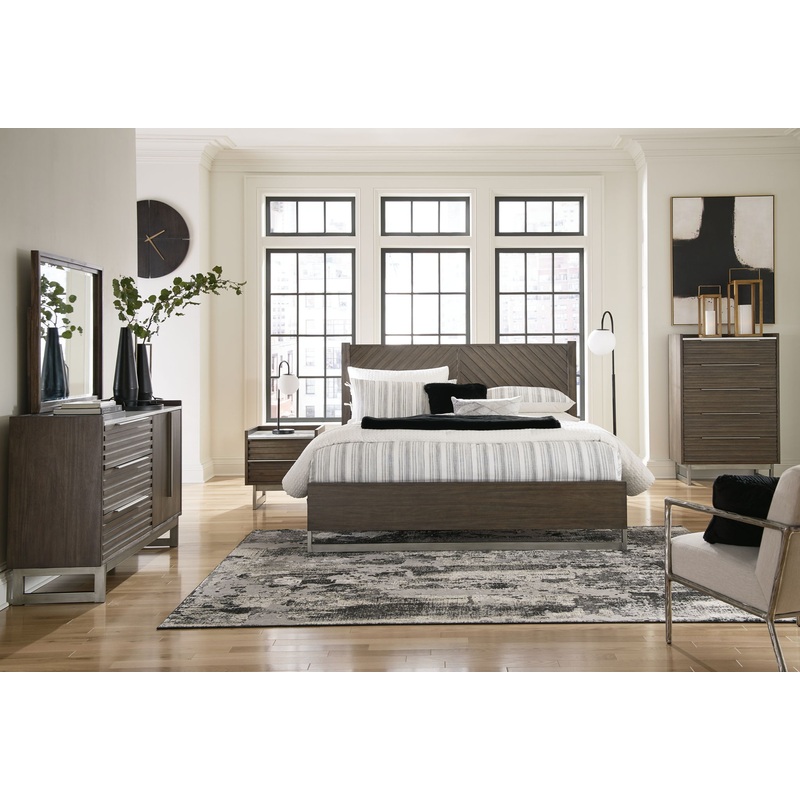 Arkenton – Bedroom Set|Dark Brown|6 Pc. Dresser, Mirror, Chest, Panel Bed|8 Pc. Dresser, Mirror, Chest, Panel Bed, 2 Nightstands|5 Pc. Dresser, Mirror, Panel Bed|7 Pc. Dresser, Mirror, Panel Bed, 2 Nightstands|Queen|King|California King