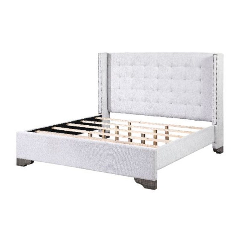 Artesia – Upholstered Bed|Tan|King|Queen