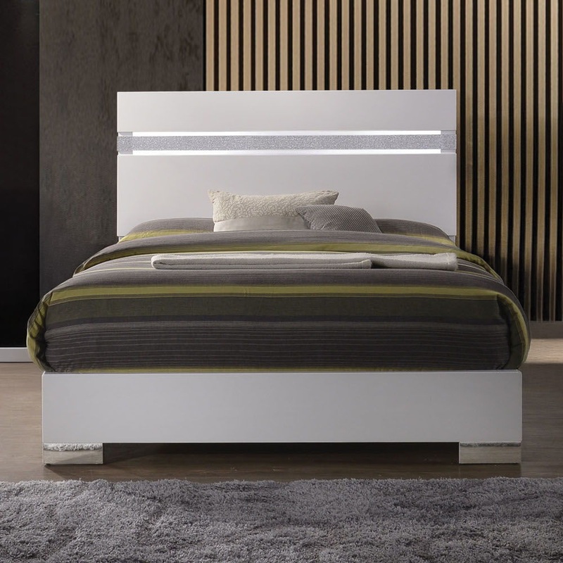 Naima II – Bed|White|Queen|King