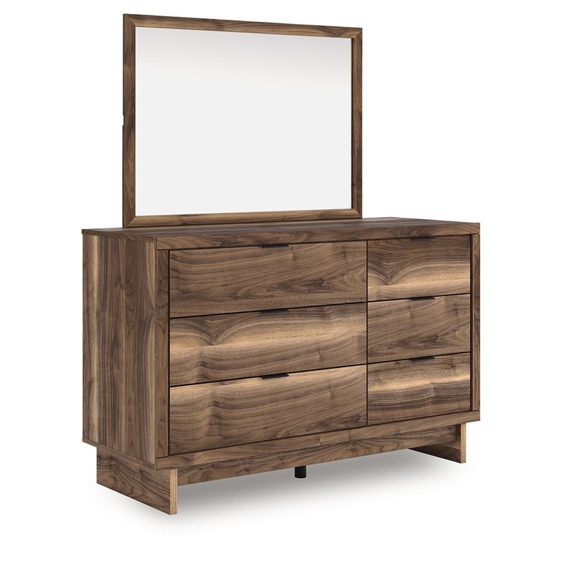 Chirason – Dresser And Mirror – Brown