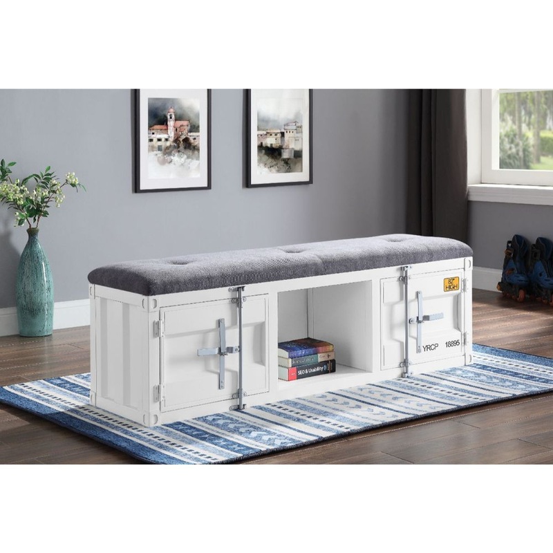 Cargo – Bench (Storage)|Blue|White|Gunmetal