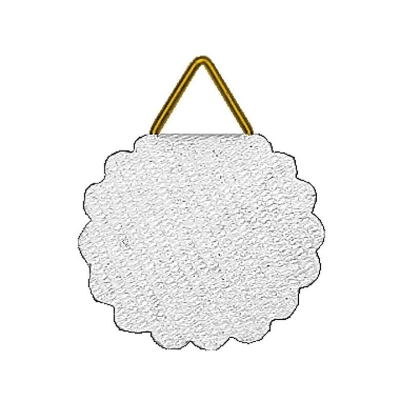 GUMMED CANVAS PICTURE HANGERS 6 PIECES