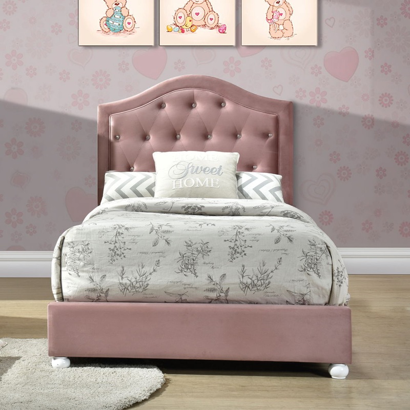 Reggie – Bed|Pink|Beige|Full|Twin