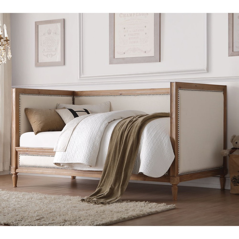 Charlton – Daybed|Cream|Weathered Oak|Twin