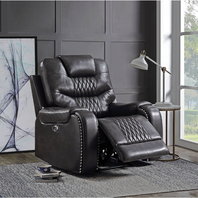 Braylon – Recliner|Magnetite|Brown