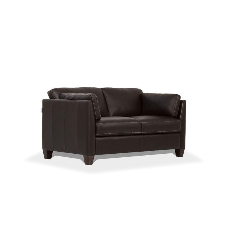 Matias – Loveseat|Chocolate|Dusty White
