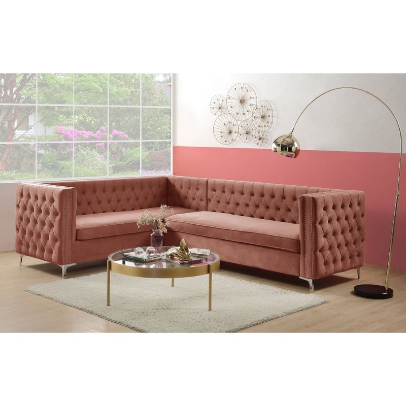 Rhett – Sectional Sofa|Coral