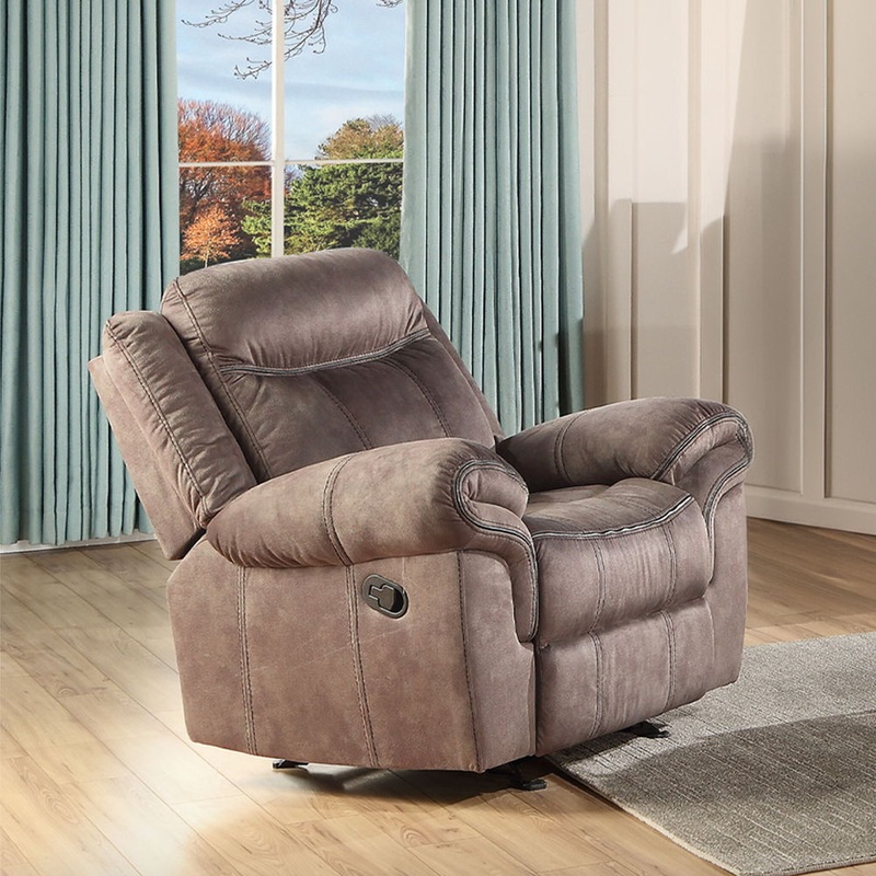 Zubaida – Glider Recliner|Chocolate|Gray|Dark Gray