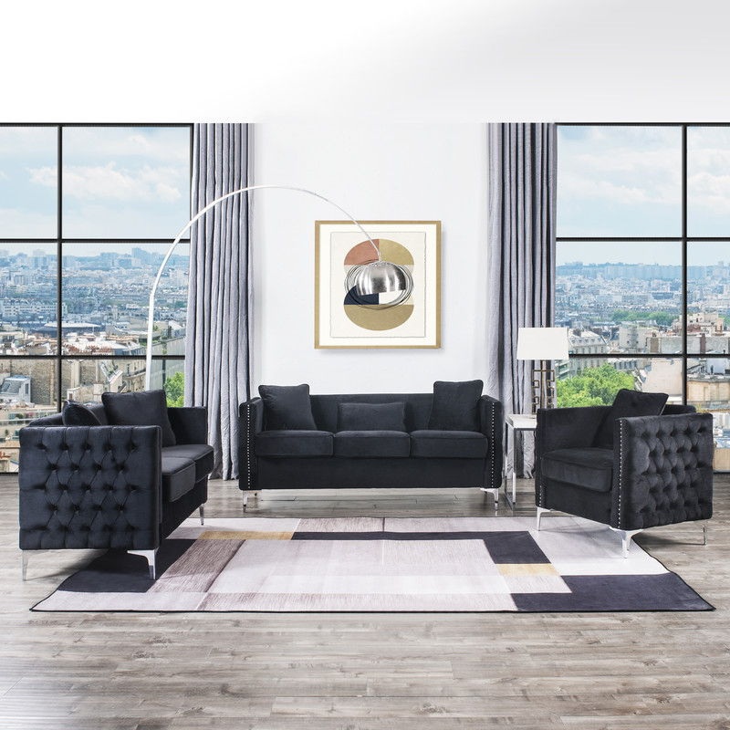 Bayberry – Glam Living Room Set