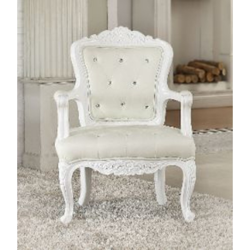 Pascal – Accent Chair|White