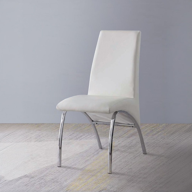 Pervis – Side Chair|Black|White