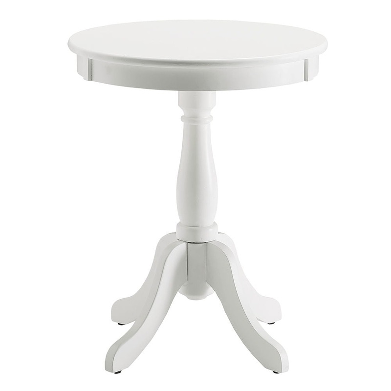 Alger – Accent Table|White|Light Yellow|Light Green|Black